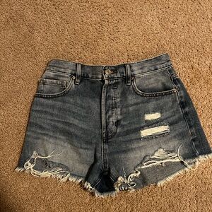 Blue Pacsun Jean Shorts